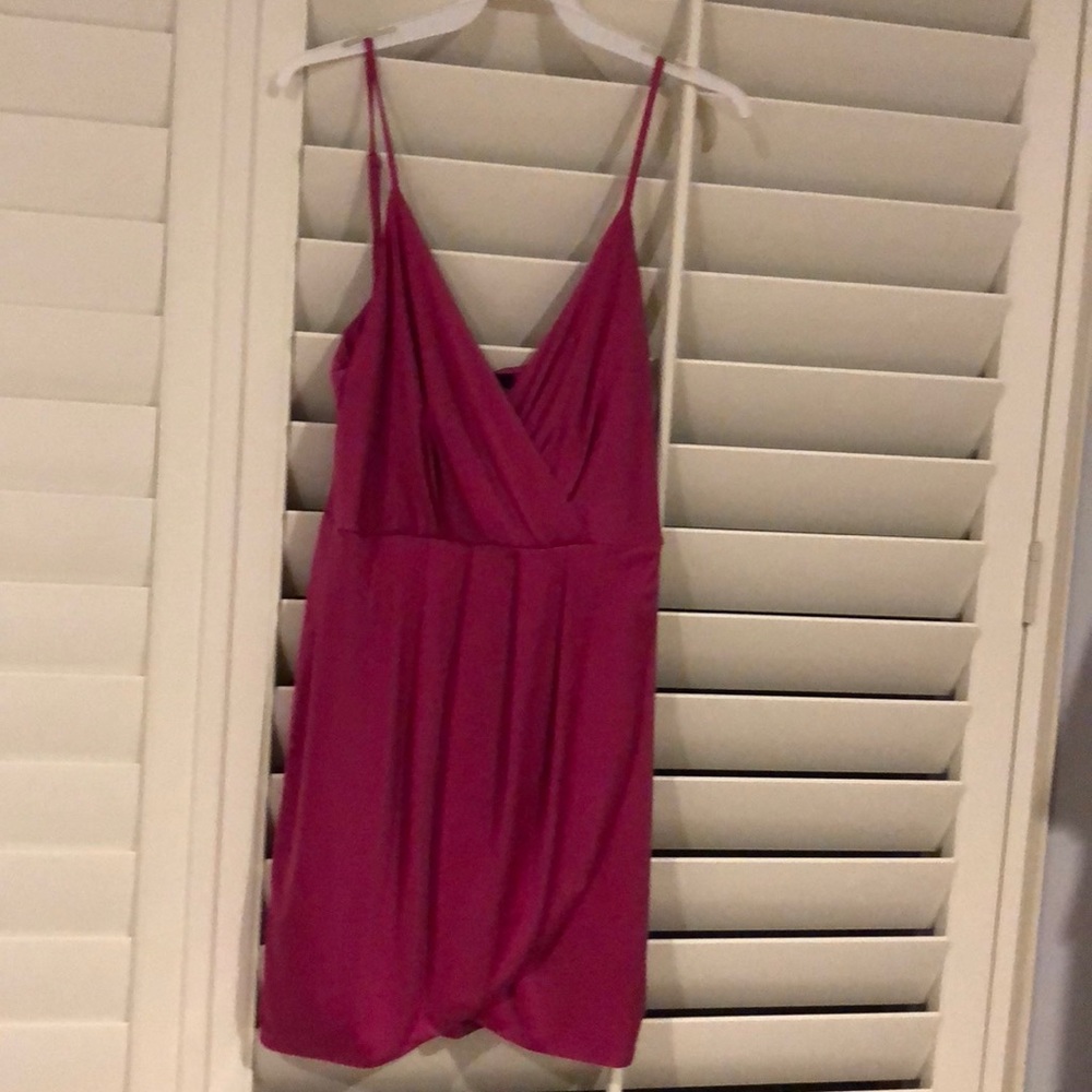 Pink sleeveless dress